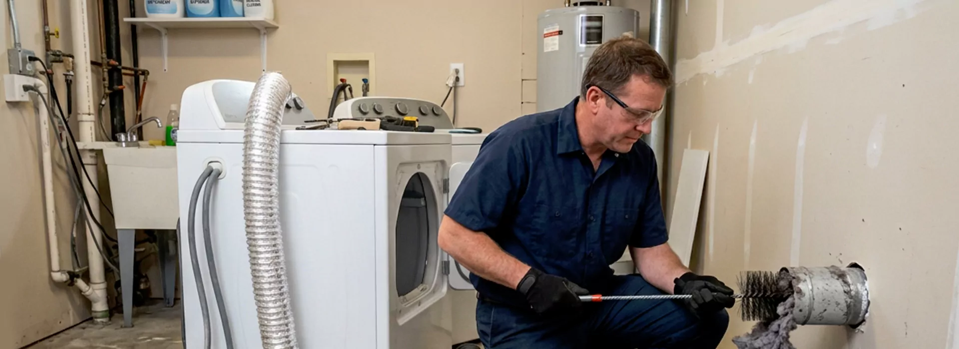 Clogged Dryer Vent Repair in Killeen, Texas
