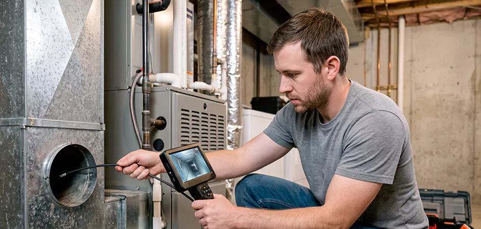 Air Duct Camera Inspection in Killeen, TX