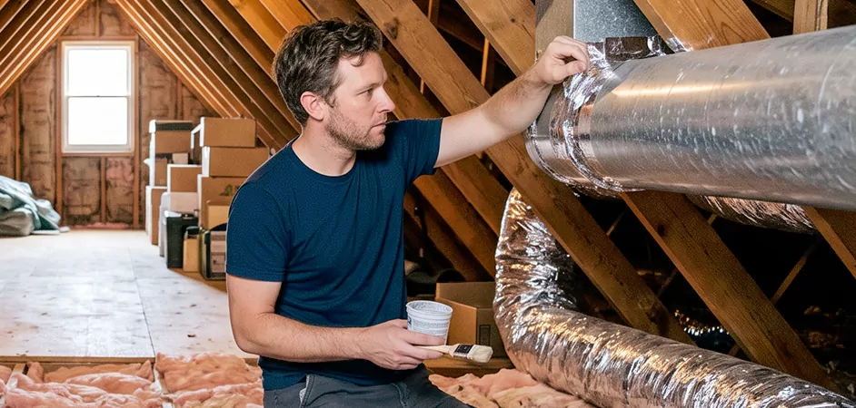Duct Board Leak Repair in Killeen