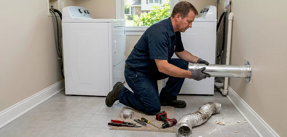 Dryer Vent Replacement in Killeen