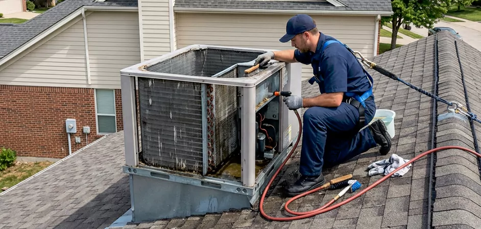 Rooftop Unit Cleaning in Killeen