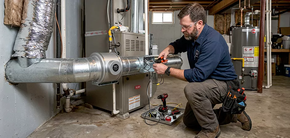 Booster Fan Installation in Killeen