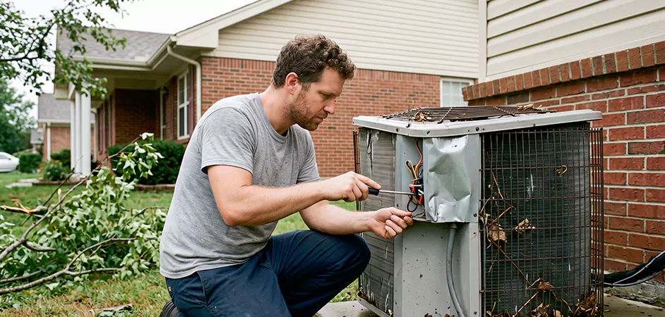 Storm Damage HVAC Restoration in Killeen