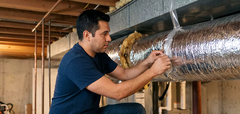 Duct Insulation Upgrade in Killeen